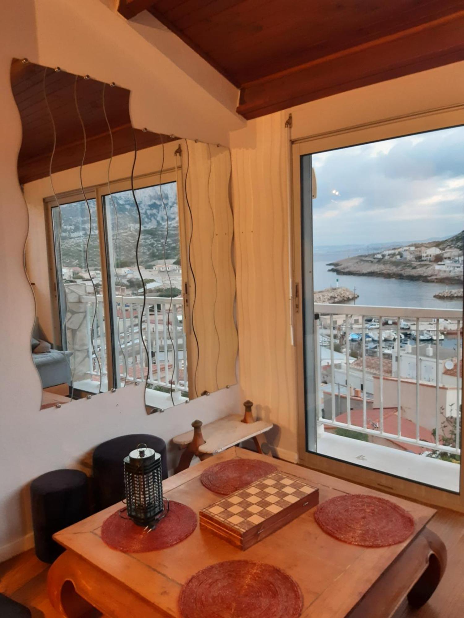 Cabanon Vue Mer Et Calanques Les Goudes 马赛 外观 照片