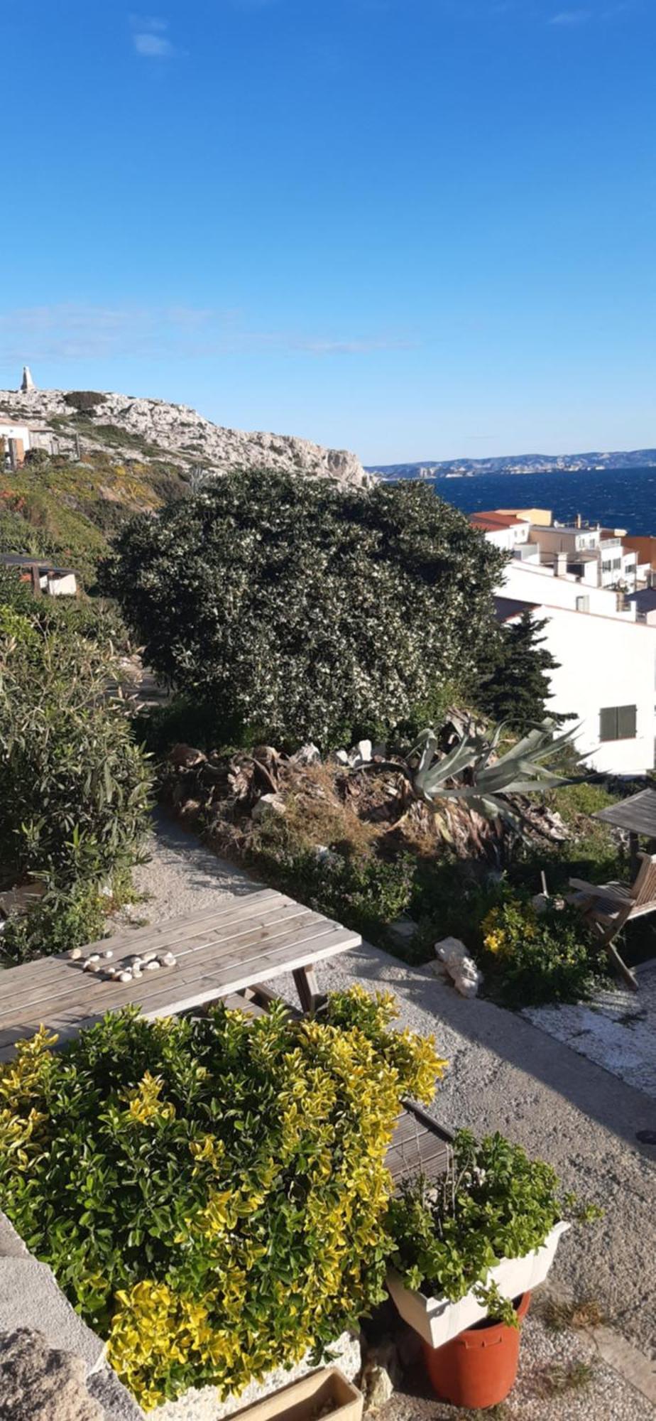 Cabanon Vue Mer Et Calanques Les Goudes 马赛 外观 照片