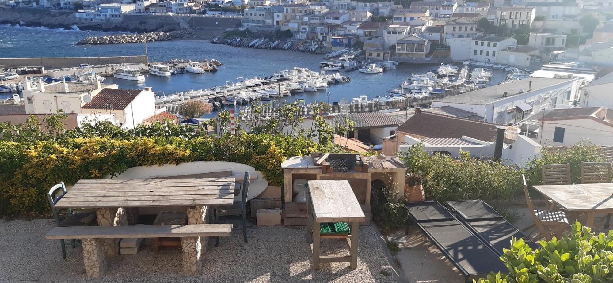 Cabanon Vue Mer Et Calanques Les Goudes 马赛 外观 照片